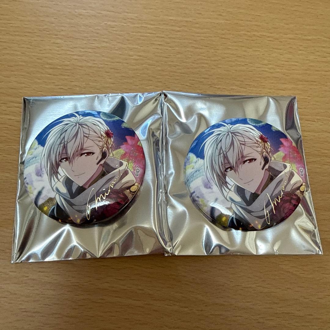 アイナナ 缶バッジ BLACKWHITE 棗巳波 - メルカリ