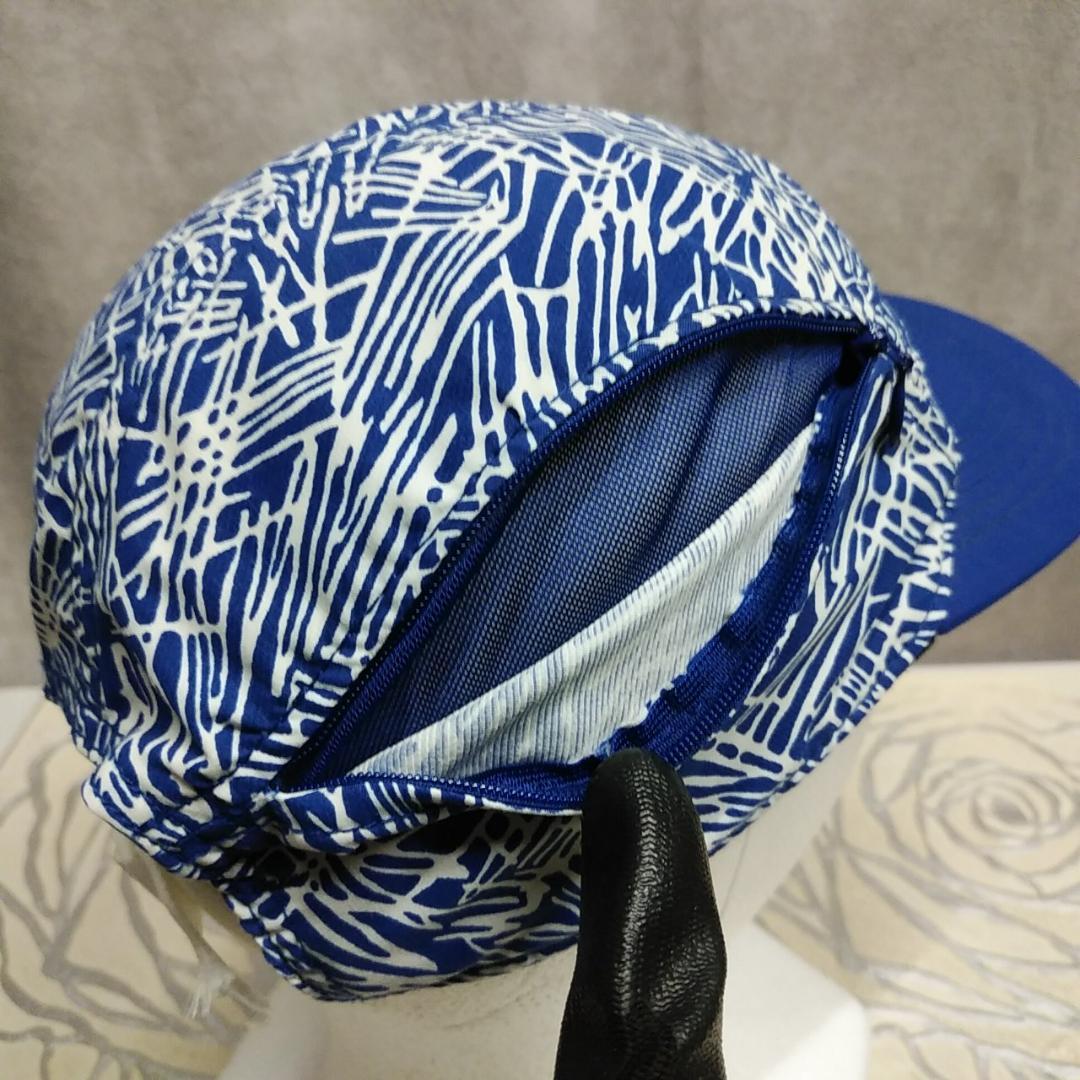 nike キャップ AW84 総柄 青系 ナイキ 帽子 DRI-FIT - メルカリ