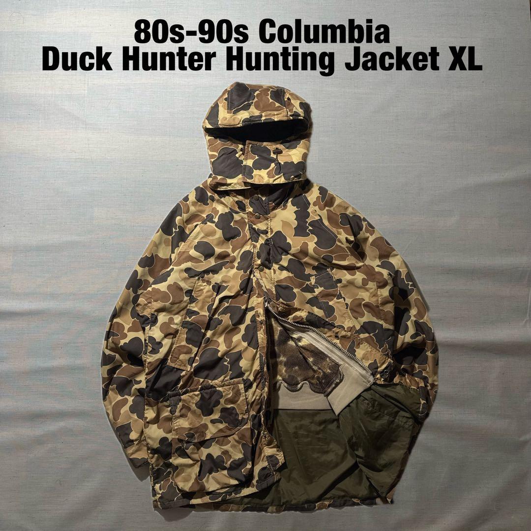 80s〜90s コロンビア ダックハンターカモ OMNI TECH ハンティング