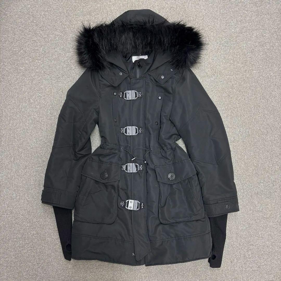 Y2K 平成ギャル SLY ミリタリー ファー モッズコート N3B