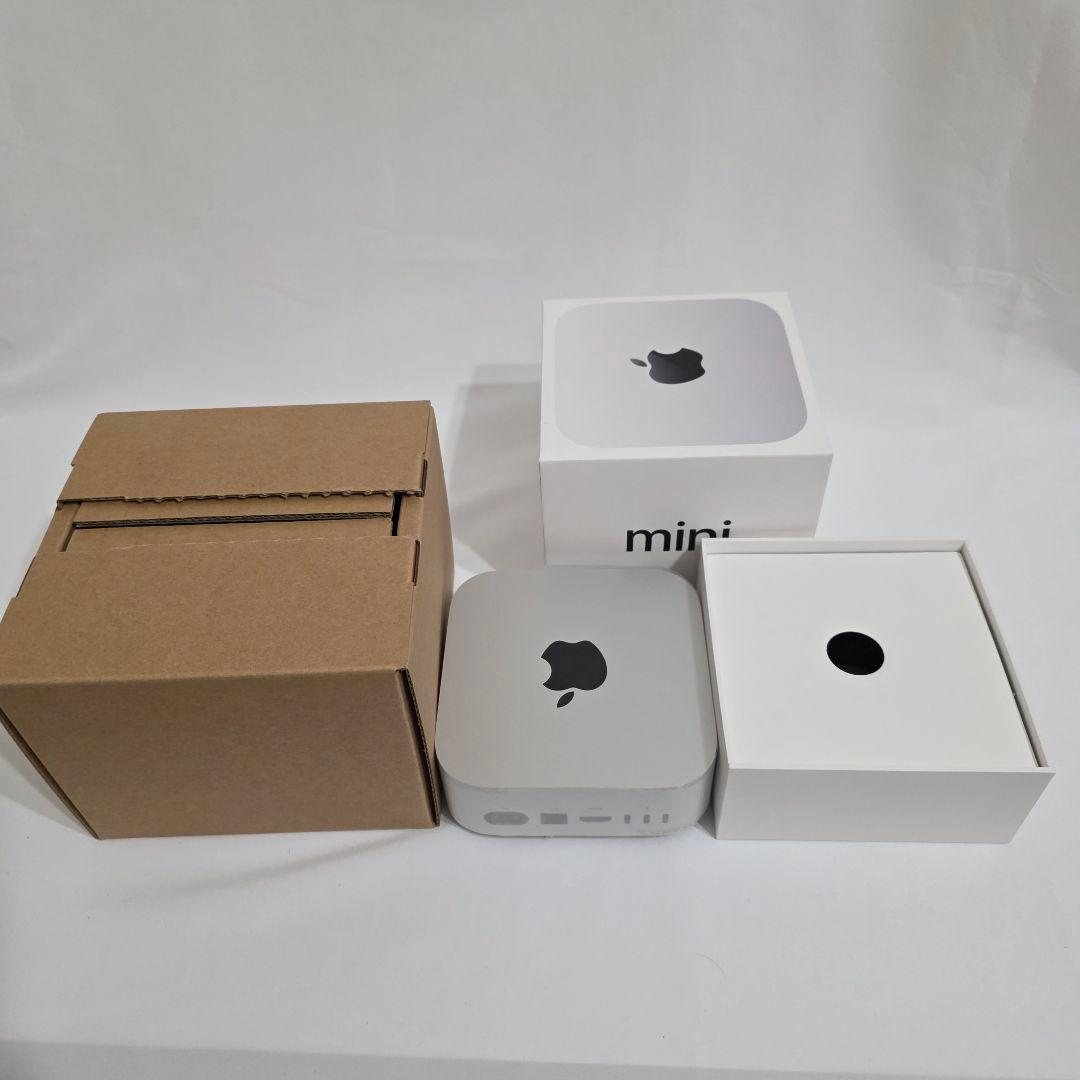 Mac mini M4 256GB 16GB美品 2026年5月4日まで保証有り アップル、手のひらサイズの「Mac mini」発表！ M4搭載で94,800円