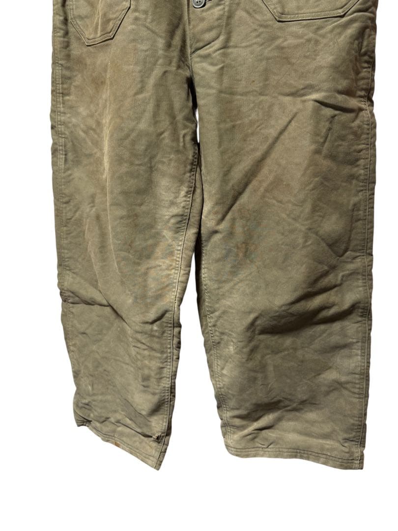 40s 米軍 U.S.NAVY N-1 デッキパンツ オーバーオール