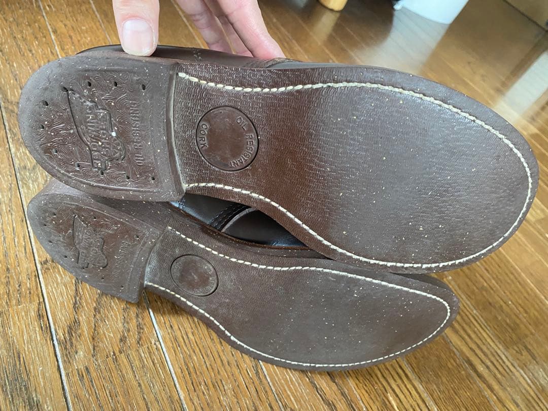 RED WING 8161 ガラスレザー ダークブラウン US7D[25cm] - メルカリ