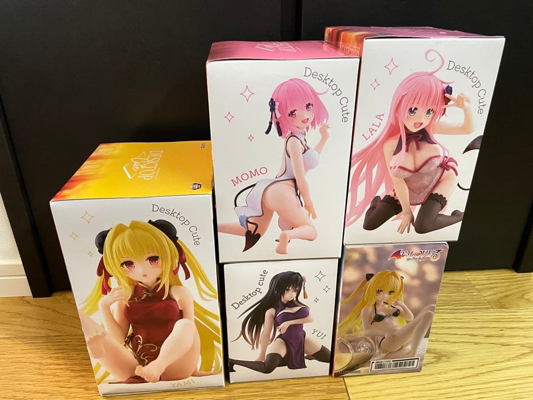 To LOVEる-ダークネス Desktop Cute フィギュア 5体セット - メルカリ