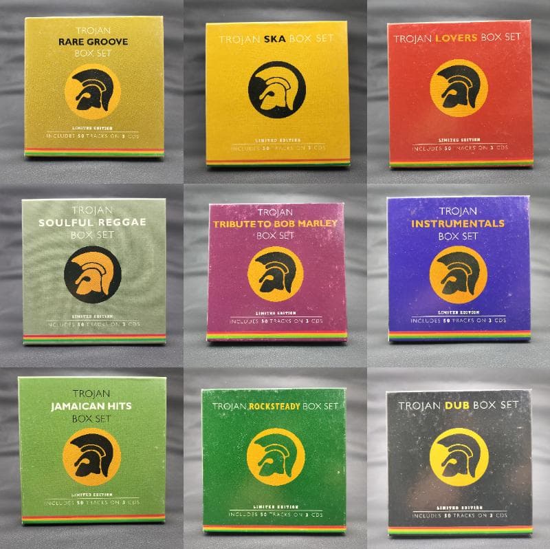 Trojan BOX SET 9タイトルセット / レゲエ V.A. オムニバス 9/18(木) 【REGGAE中古CD新入荷情報】TROJAN BOX SETまとめて入荷