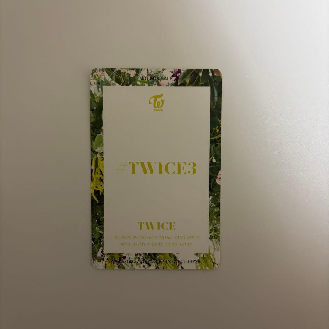 TWICE ミナ #twice3 ハイタッチ券 TWICE3 ミナ ハイタッチ券