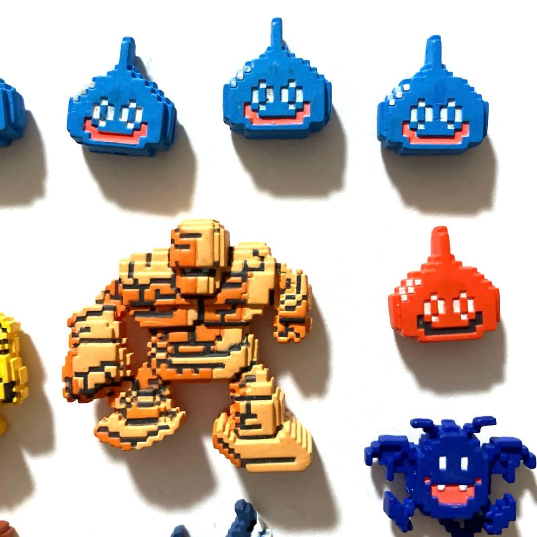 レア】ドラゴンクエスト/ドラクエ ドットモンスターマグネッツ 18個