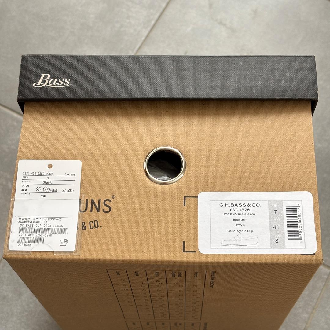 【別注】＜G.H.BASS＞GLR DECK LOGAN ローファー