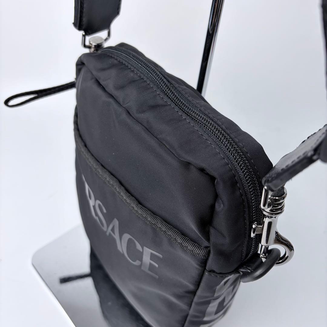 Kona様専用ヴェルサーチ VERSACE ショルダーバック グレカ ブラック