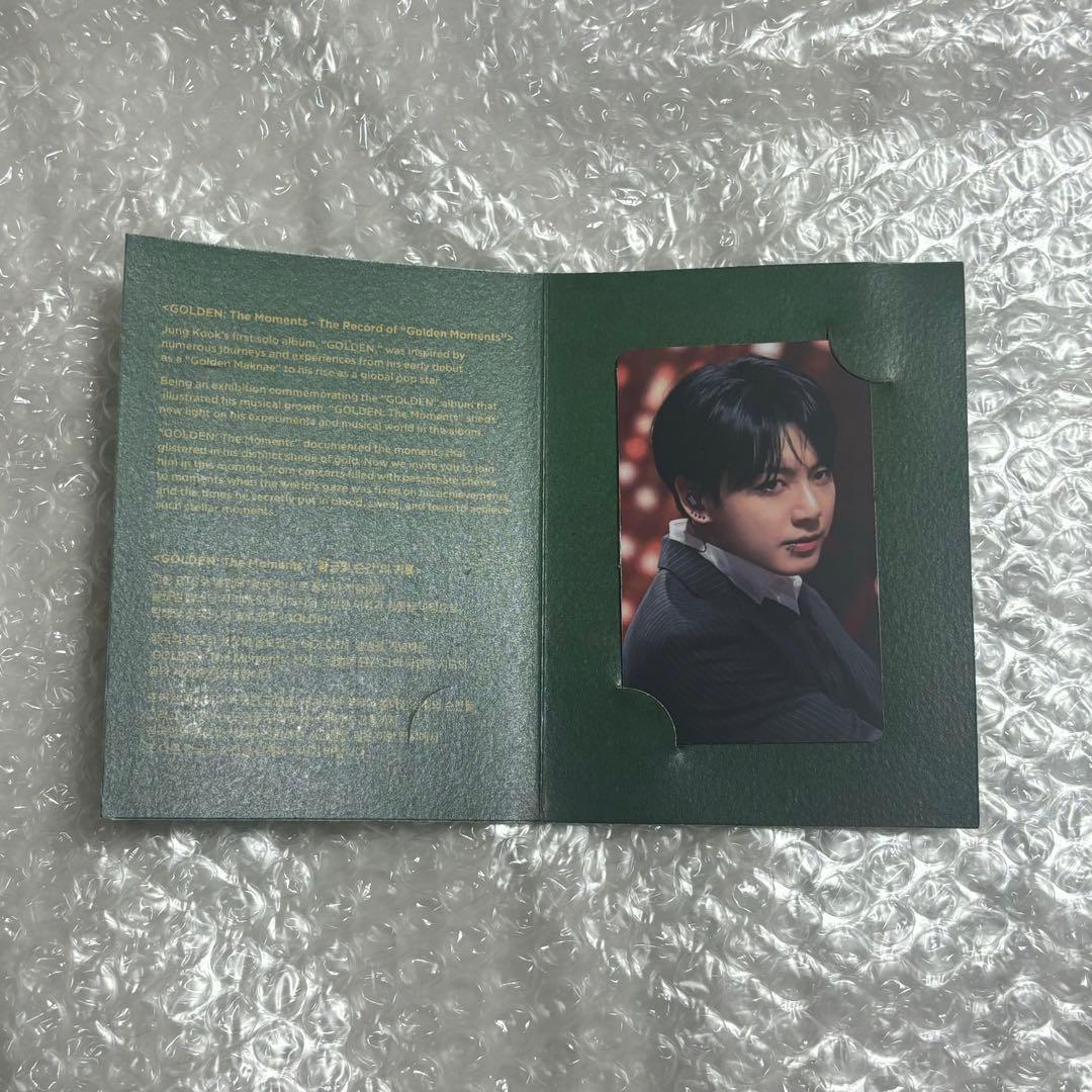 BTS ジョングク 展示会 GOLDEN トレカ インド 4 - メルカリ
