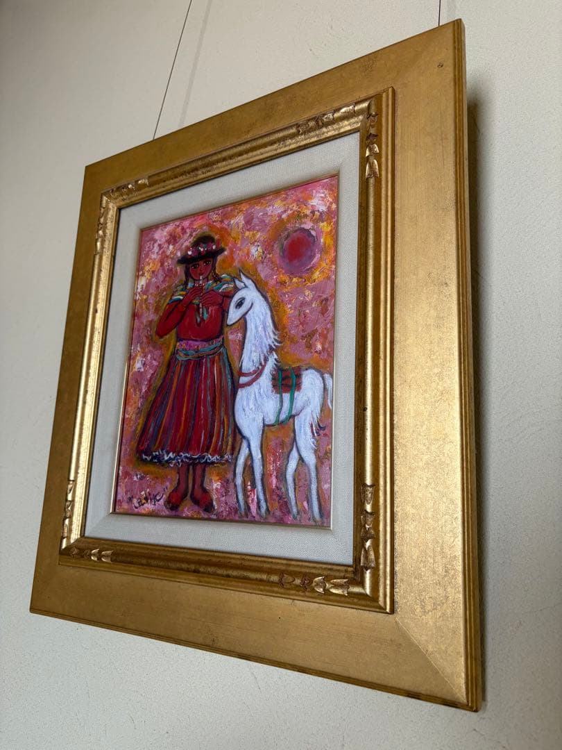 油彩　絵画 94a632a07d138bb106a59b79a3d768