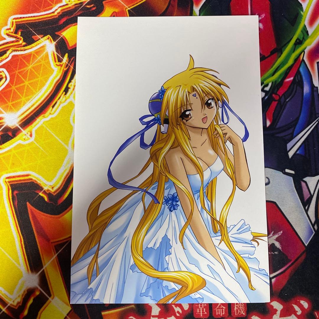 ギャラクシーエンジェル 非売品 プロモ ポストカード 蘭花