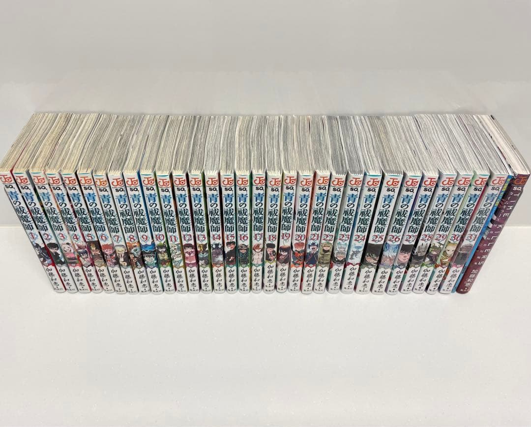 ほぼ初版】青の祓魔師 1～31巻+他2冊 青のエクソシスト 全巻 特典付き