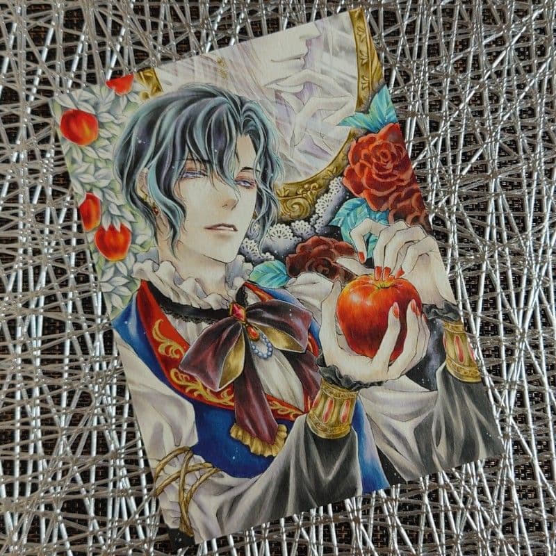 手描きイラスト＊オリジナル【白雪王子】