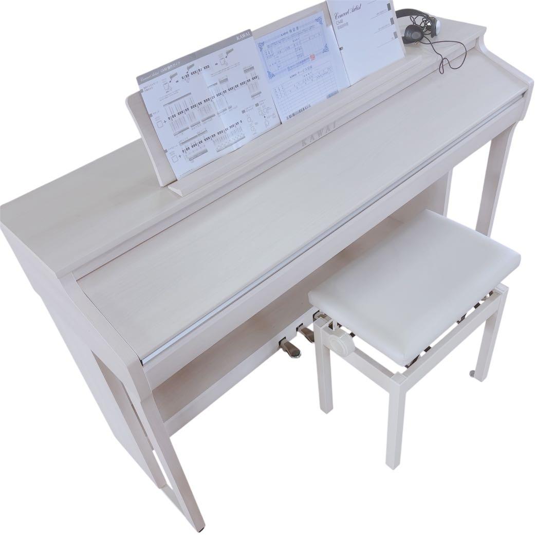 KAWAI 電子ピアノ CA48A 木製鍵盤 2020年製☆（椅子別売） - メルカリ