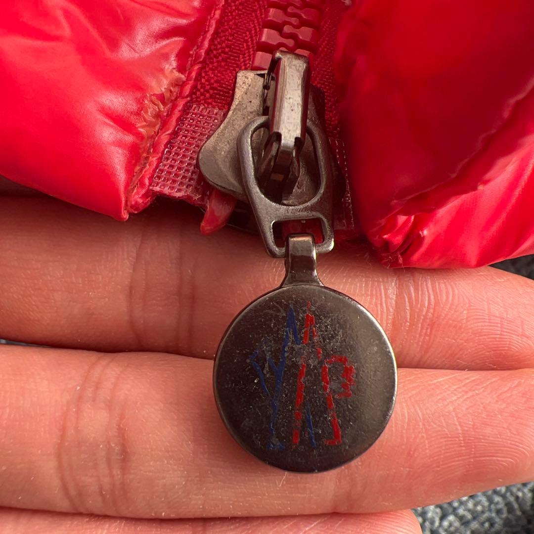 希少】 モンクレール ダウンベスト TIBET チベット デカワッペン L