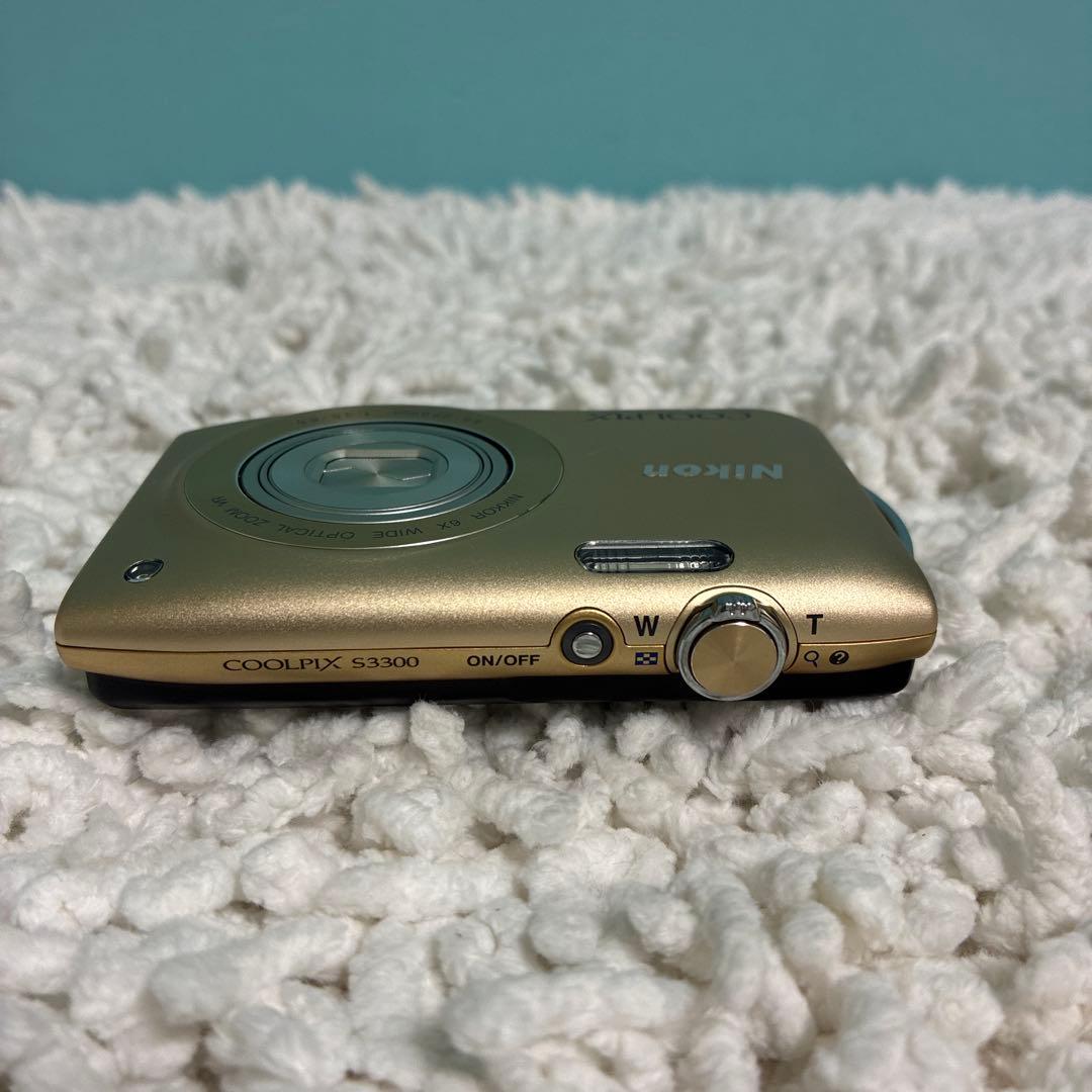 Nikon COOLPIX S3300 ニコン ゴールド 動作確認済 人気カラー - メルカリ