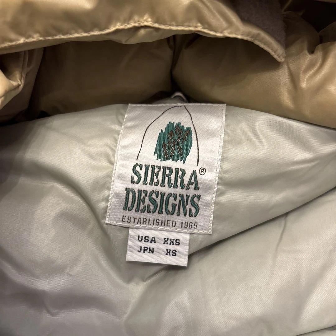 SIERRA DESIGNS ベージュ ダウン 未使用 XS 00's - メルカリ