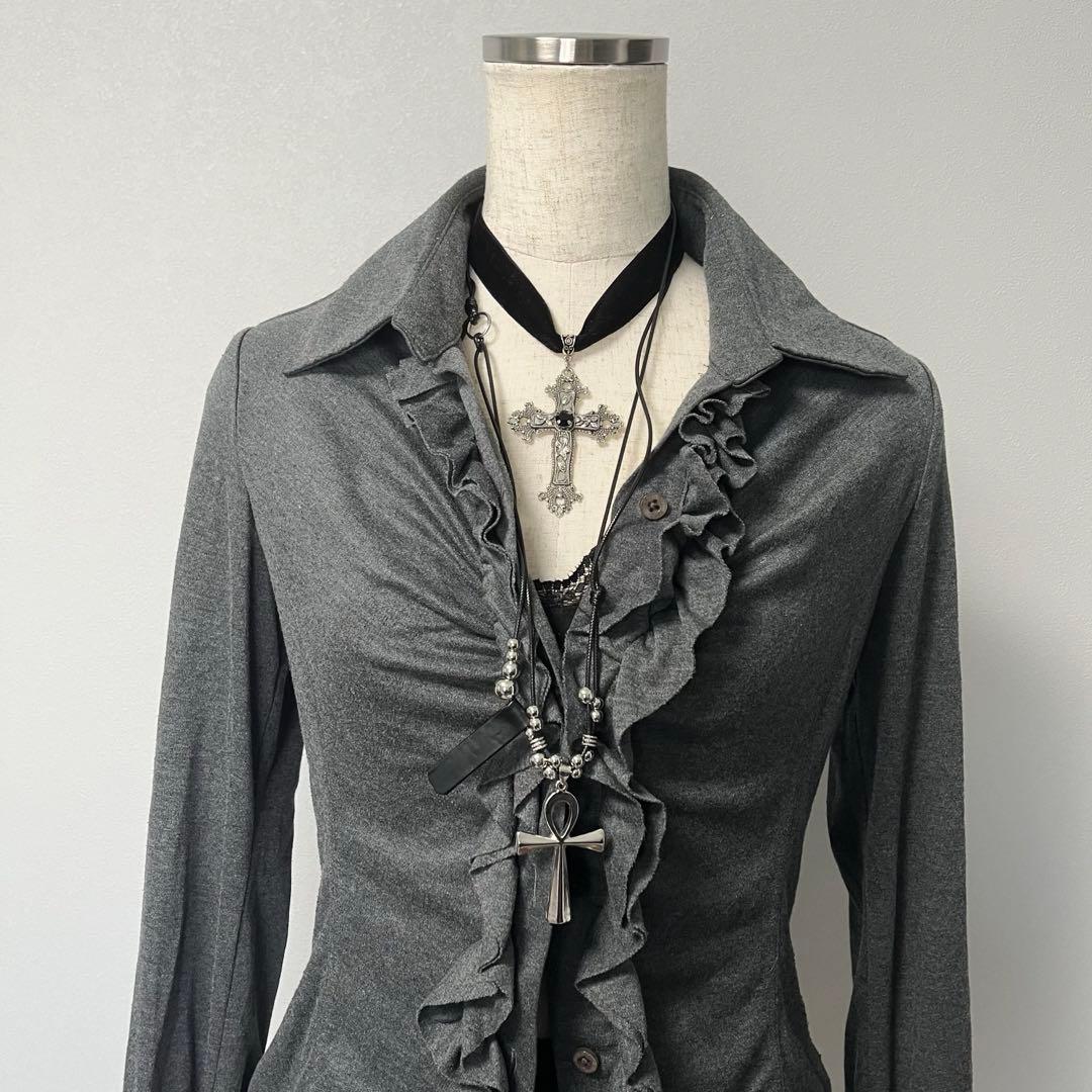 ダークコア y2k退廃的 コケット ホラゲ フェアリーグランジ フリル