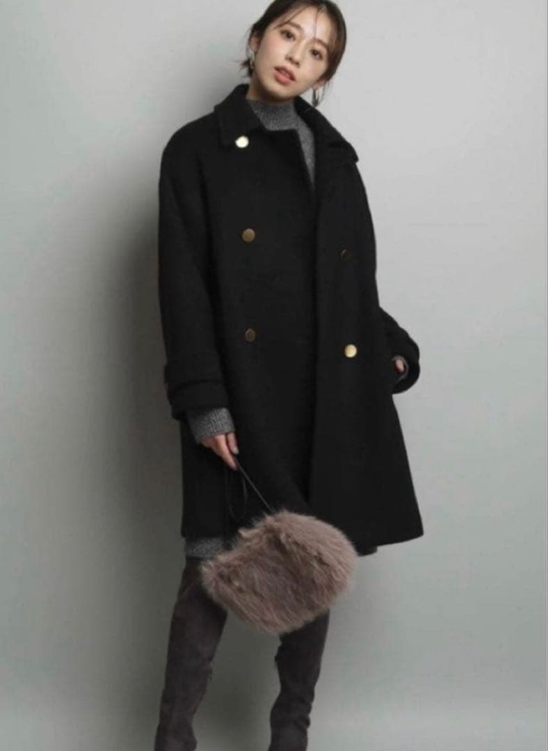 ☆新品タグ☆ジャスグリッティー ウールPコート 24AW M ¥58300 ☆新品タグ☆ジャスグリッティー ウールPコート 24AW M ¥58300 - メルカリ