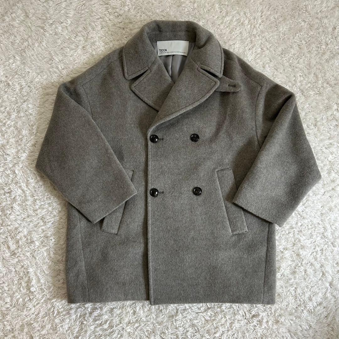新品未使用、24AW）TICCA（ティッカ）ピーコート Pコート - メルカリ