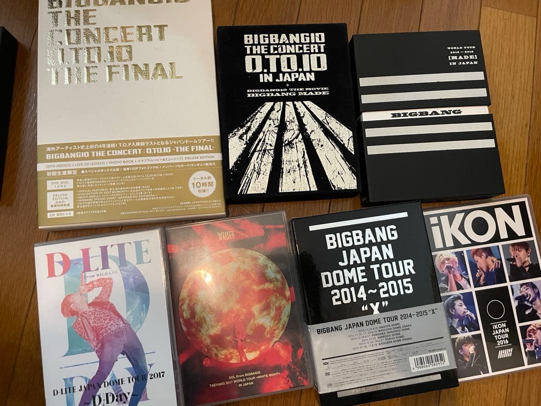 BIGBANG DVD まとめ売り おまけつき