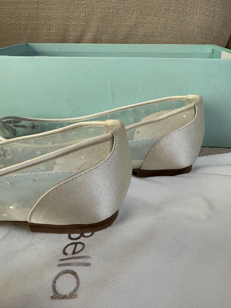 rrr様専用】Bella Belle ビーズ装飾 フラットシューズ - メルカリ