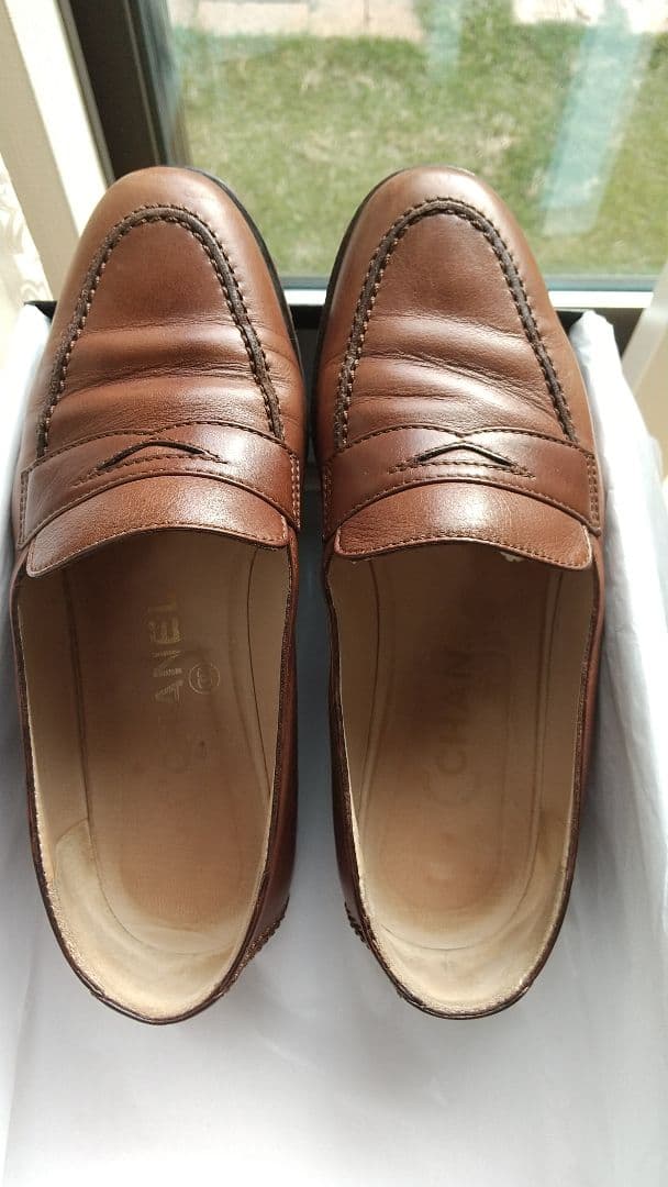 me.sclosetさん専用ですシャネル ローファー 茶 シャネル ローファー 23A 厚底 茶色 ブラウン 37.5 - メルカリ