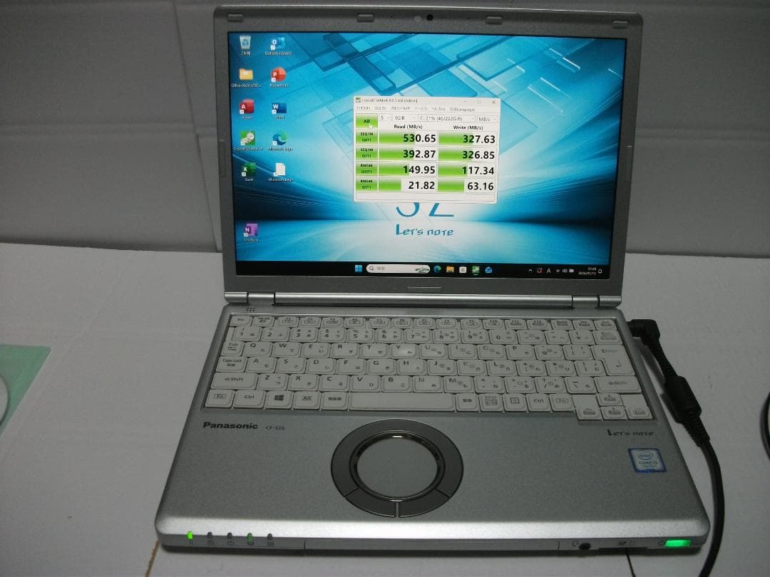 Windowsノート本体 Win11 Let'snote CF-SZ6/8GB+SSD256(532) Let's note Panasonic ノートPC CF-SZ6 レッツノート i5第7世代-7200U
