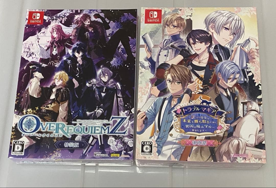 オトメイト 乙女ゲーム まとめ売り Switch オバレク トラマギ 終ヴィル