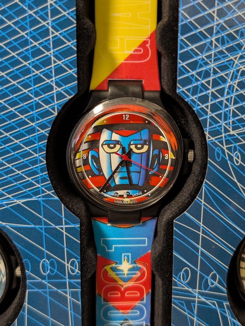 未使用】ジャイアントロボ 腕時計3本セット 限定品 横山光輝 希少 稼働