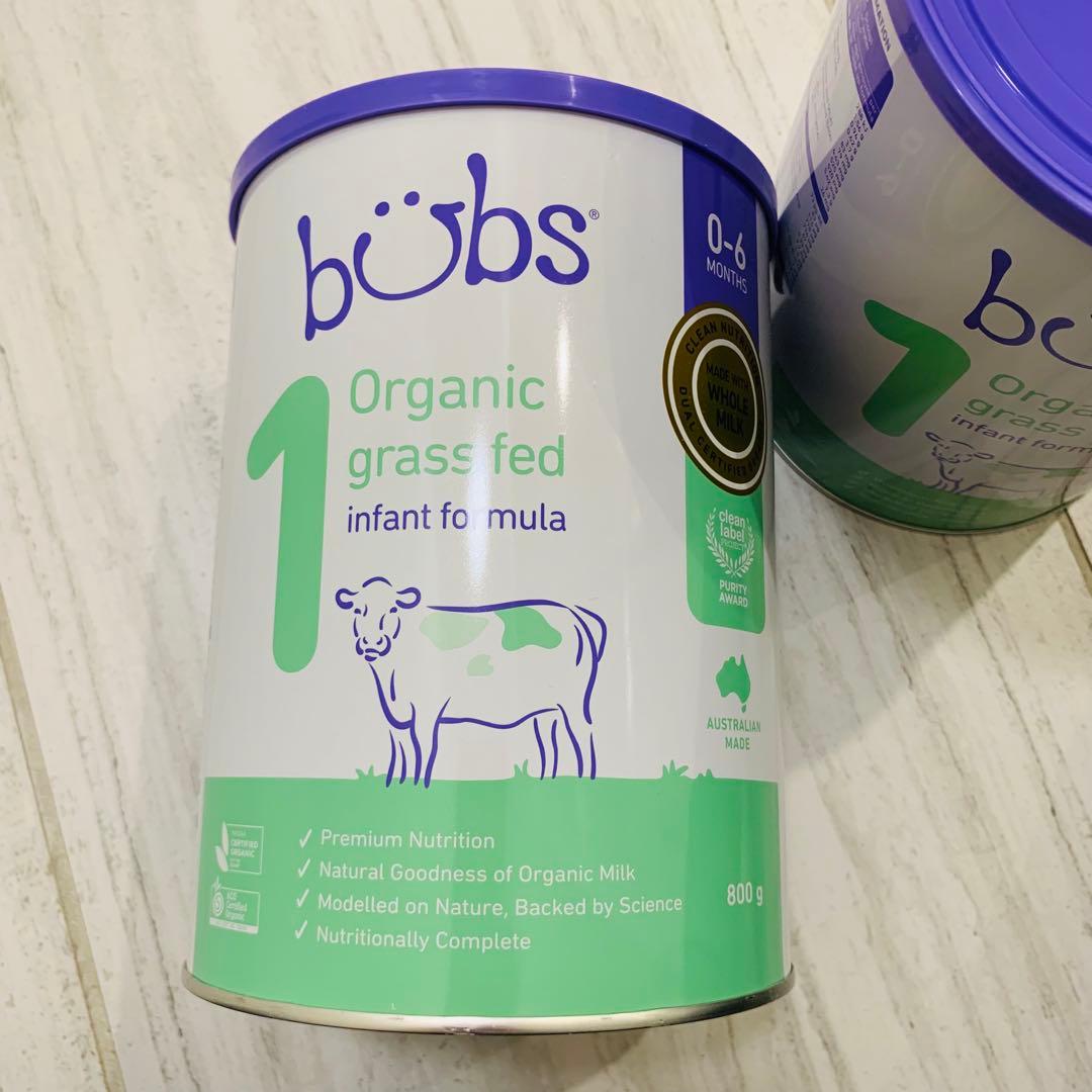 New缶】Bubs バブズ牛の粉ミルクス テップ1(0ヶ月〜6ヶ月)6