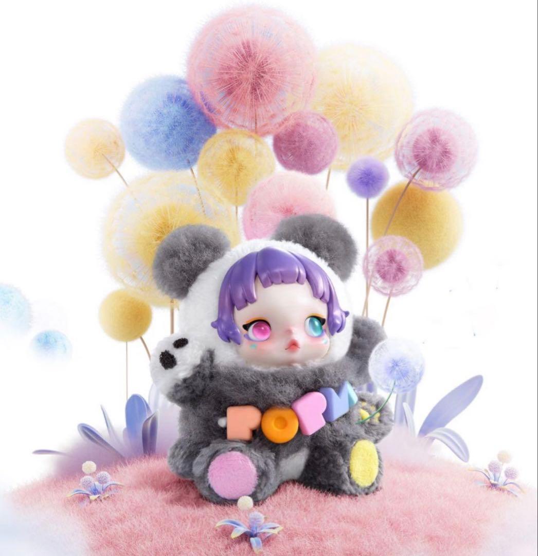 Ａ*様 POPMART SKULLPANDA 15周年　スカルパンダ　ぬいぐるみ SKULLPANDA 15周年 スカルパンダ ぬいぐるみギフト - メルカリ