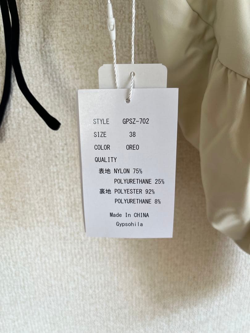 【sn★】【新品】gypsohila 水着 オレオ 38サイズ タグ付き