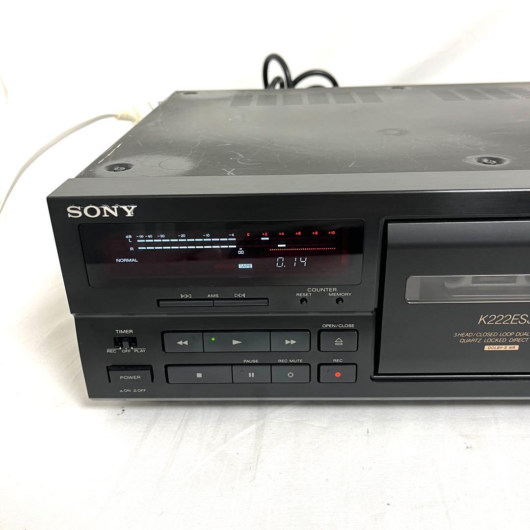 動作確認済】SONY ソニー TC-K222ESJ カセットデッキ 3ヘッド - メルカリ
