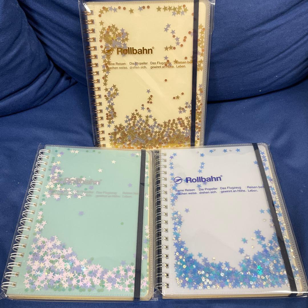 【新品未開封】ロルバーン グリッターL ミント ライトブルー クリーム3冊セット Amazon.co.jp: [デルフォニックス] ロルバーン ポケット付メモ