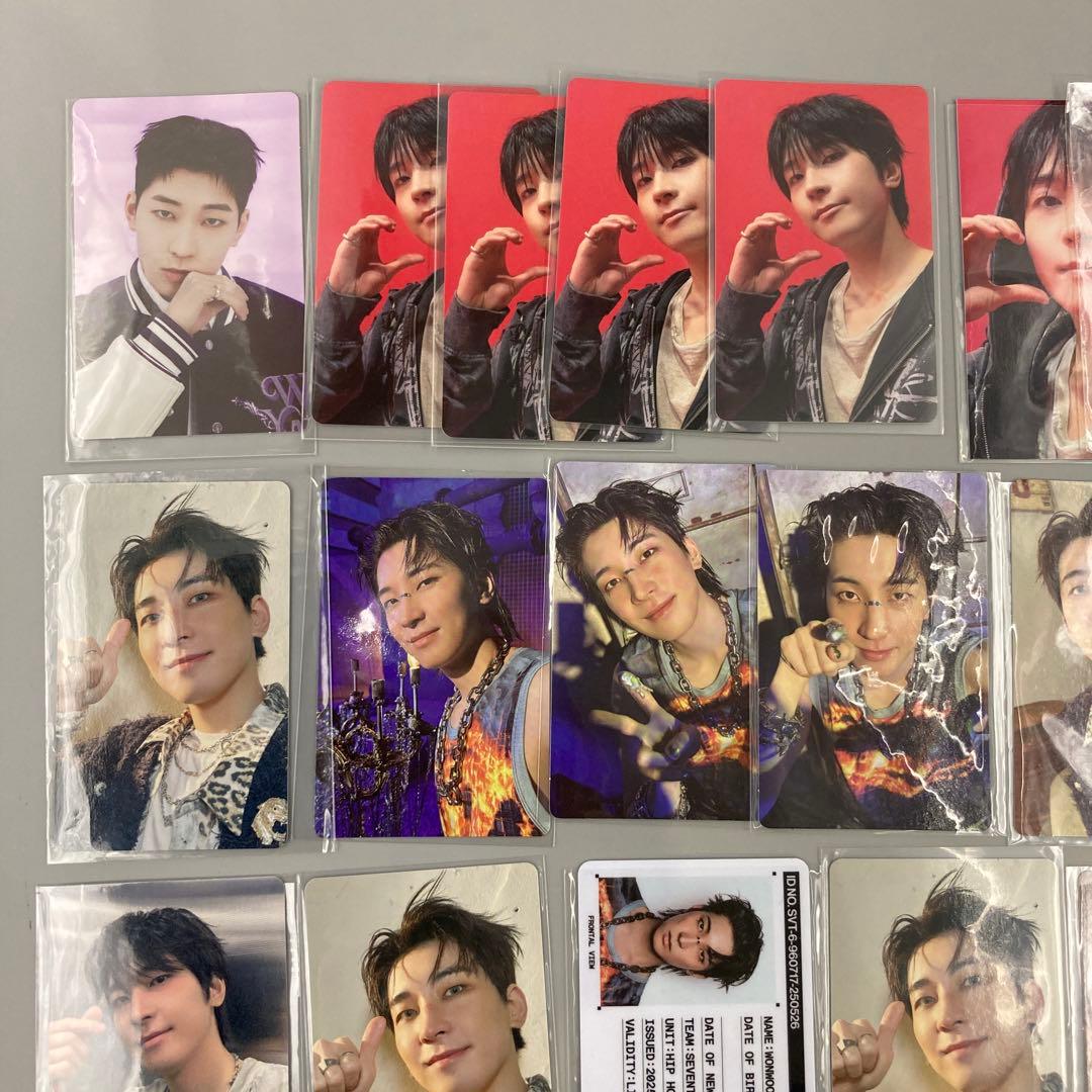 ☆SEVENTEEN HAPPY BURSTDAY ウォヌ トレカ まとめ売り