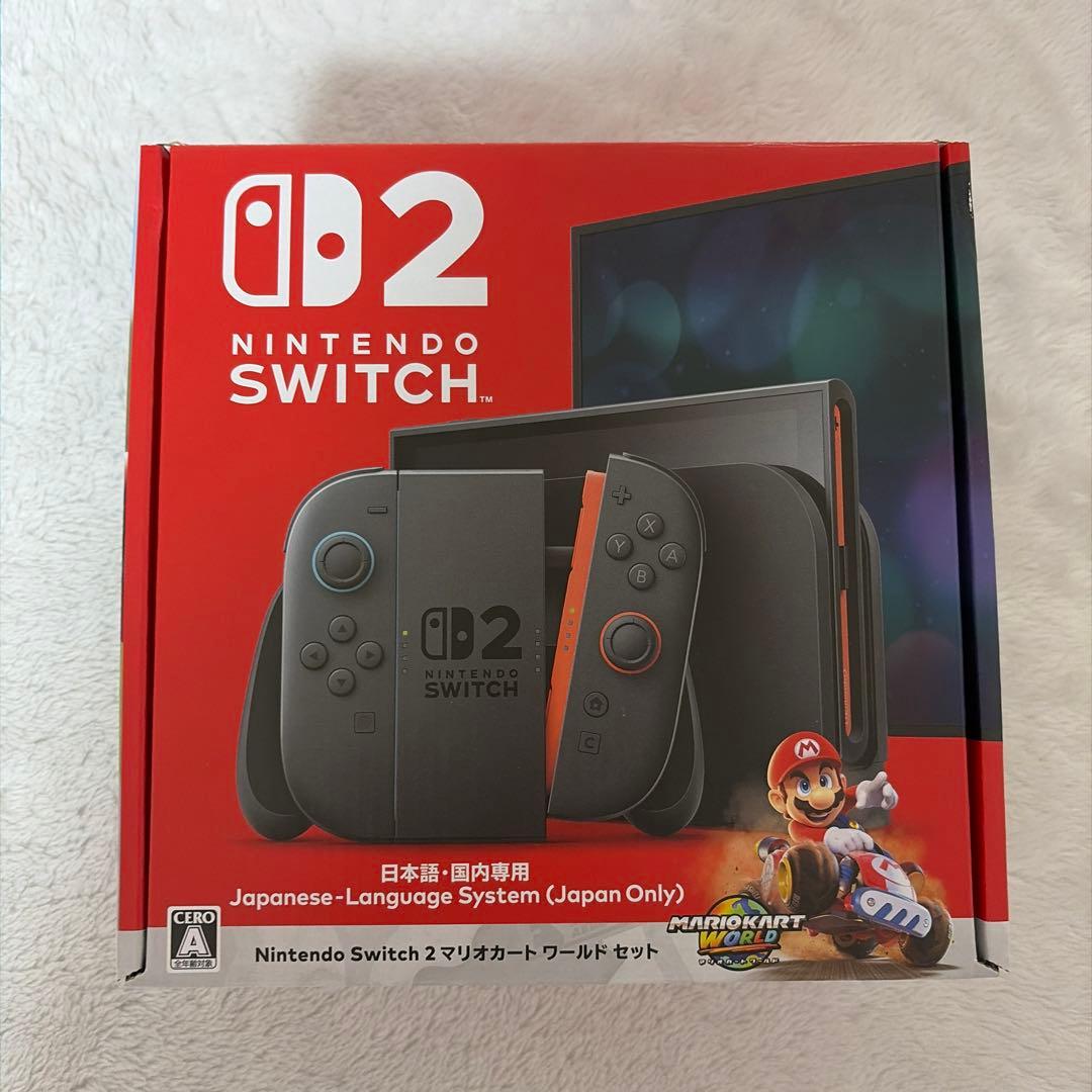 Nintendo Switch2 保証書付き - メルカリ