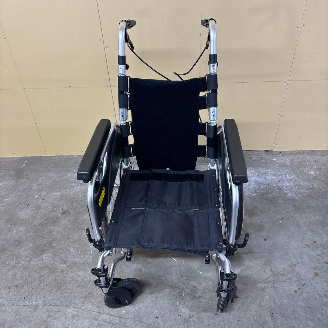 MiKi 自走用車椅子 アルミ製 黒色L6 自走用6輪車スキット5 ｜ 車椅子,自走式 ｜ 介護用品・福祉用具総合