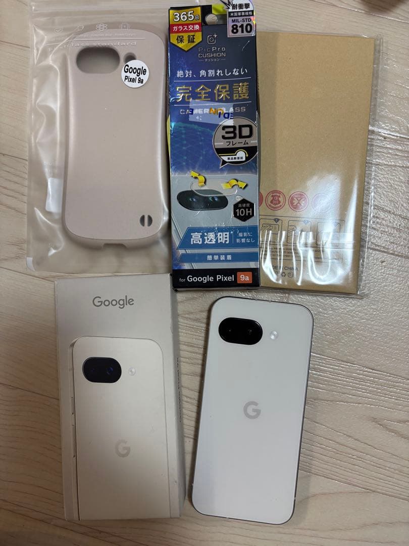 開封のみ Google Pixel 9a ホワイト google - メルカリ