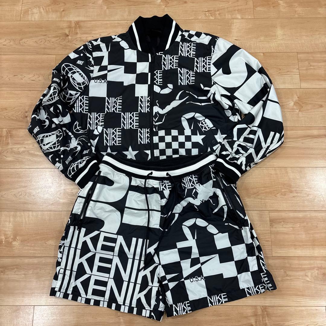 ナイキ NSWセットアップ販売NIKE XL ナイロン ジャケット NIKE ナイキ 新品未使用 XL ナイロンジャケット セットアップ 黒