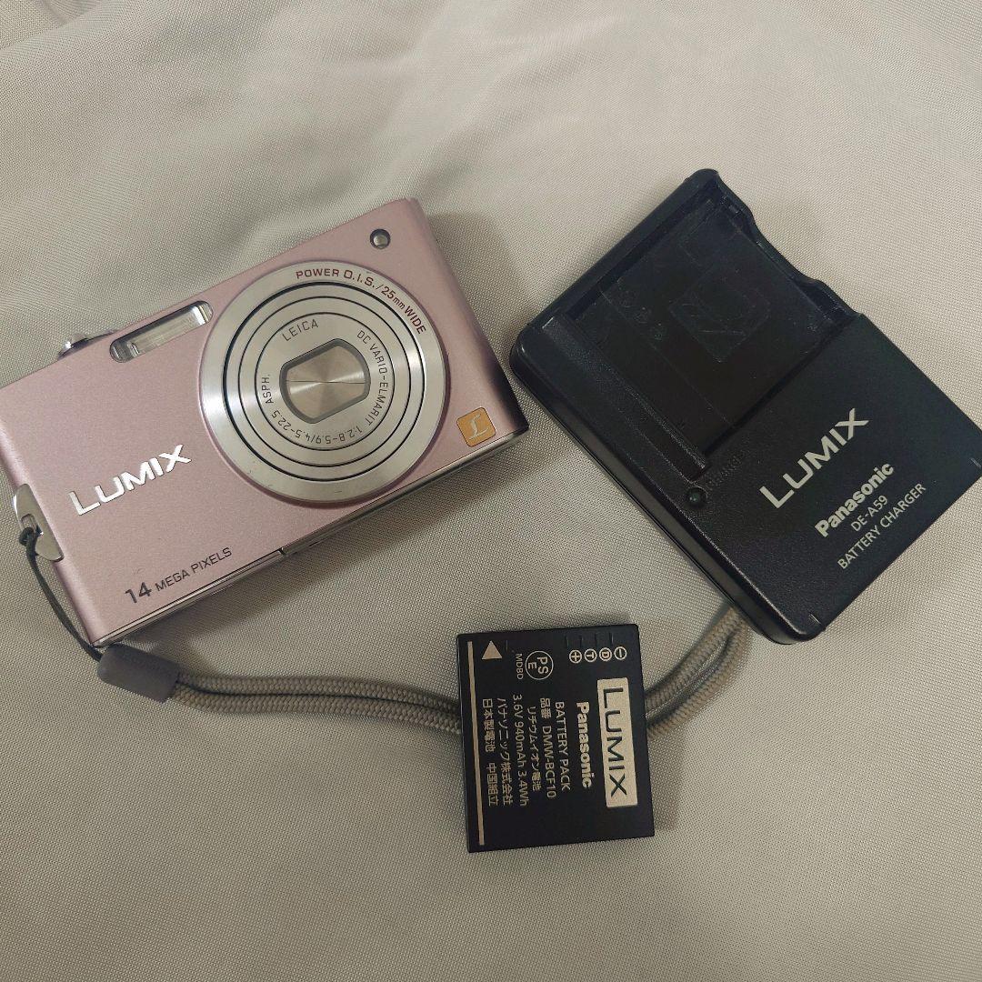 LUMIX DMC-FX66 コンパクトデジタルカメラ　ピンク Panasonic DMC-FX66 ピンク コンパクトデジタルカメラ Panasonic LUMIX