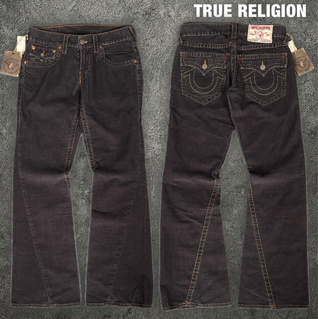 TRUE RELIGION #803 コーデュロイパンツ トゥルーレリジョン - メルカリ