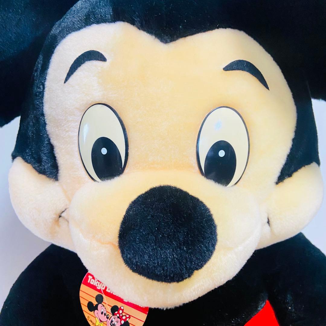 ミッキーマウス 特大ぬいぐるみ ヴィンテージ 日本製 昭和レトロ