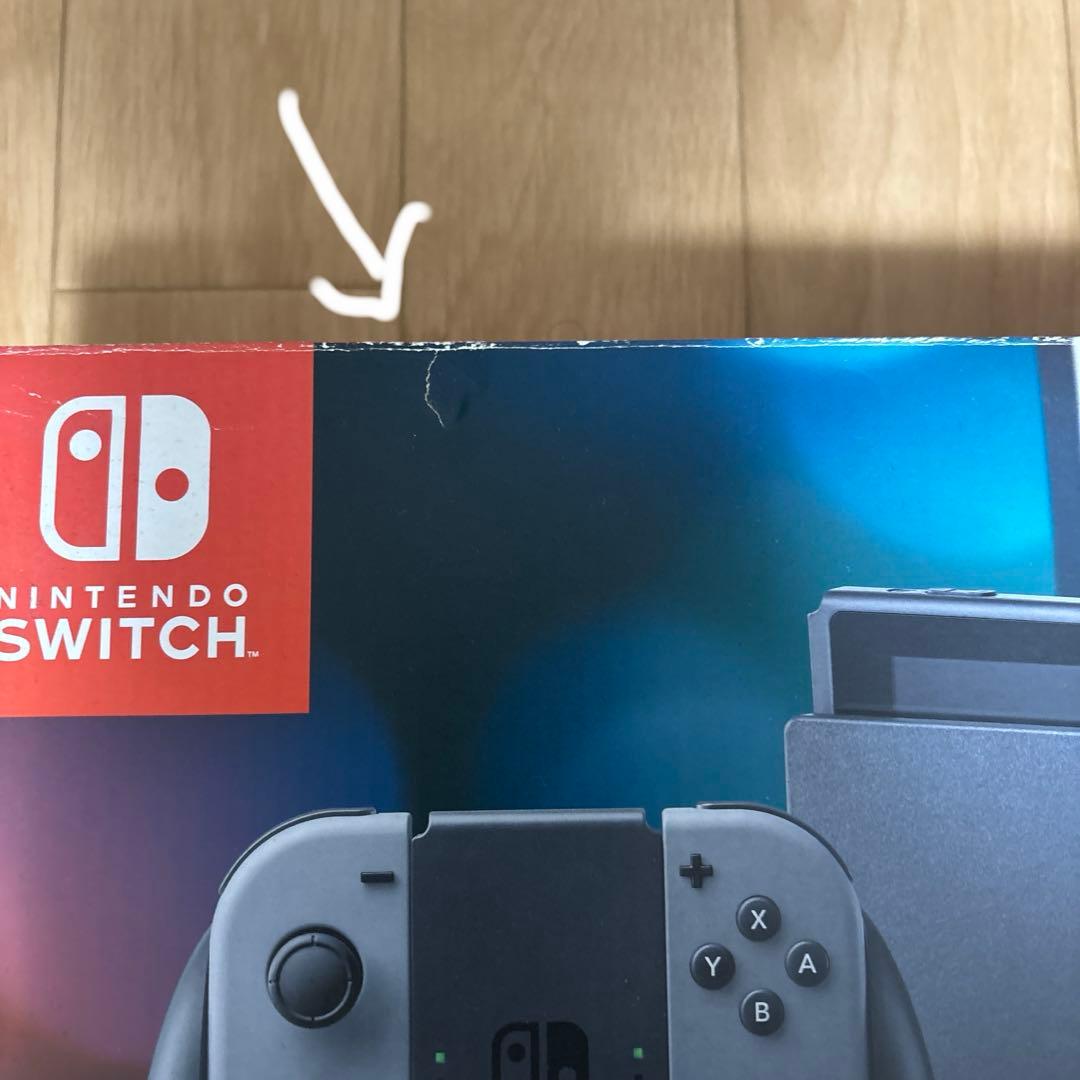 美品】Nintendo Switch 本体 グレー ジョイコン付き - メルカリ