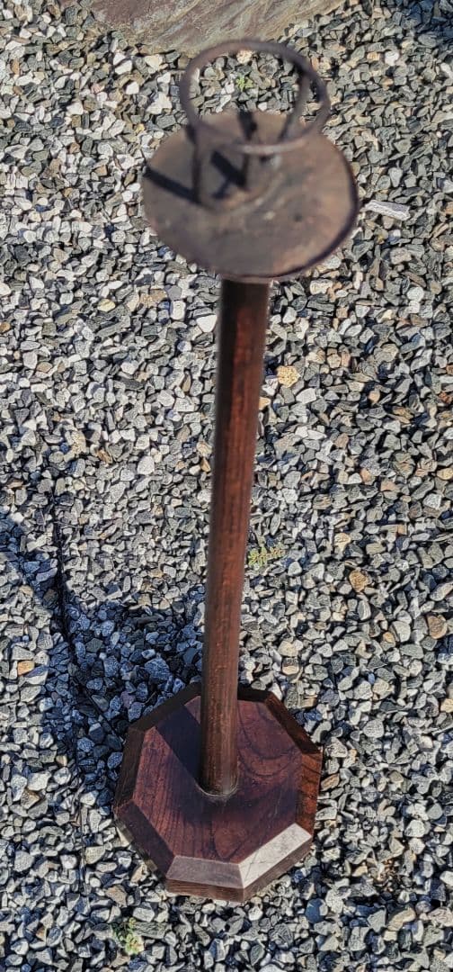 和骨董・木製燭台・アンティーク雑貨 アンティーク 燭台 キャンドルホルダー（ucs1011） - アンティーク家具