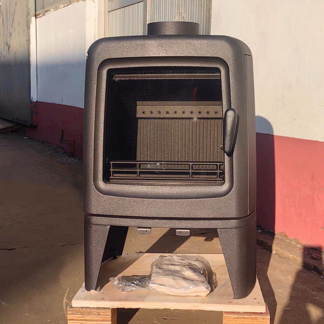 季節商品・激安】新品鋳鉄薪ストーブ 屋外吸気可能・空気環境配慮 調理