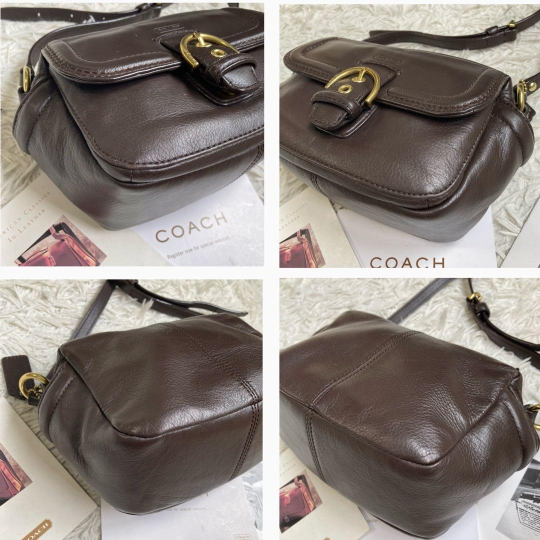 vintage coach archive y2k キャンベル カメラバッグ 茶 - メルカリ