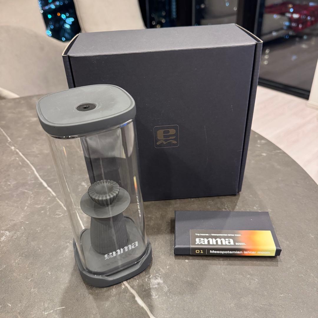 煙磨 -enma- 香立て　エンマ　お香　enma