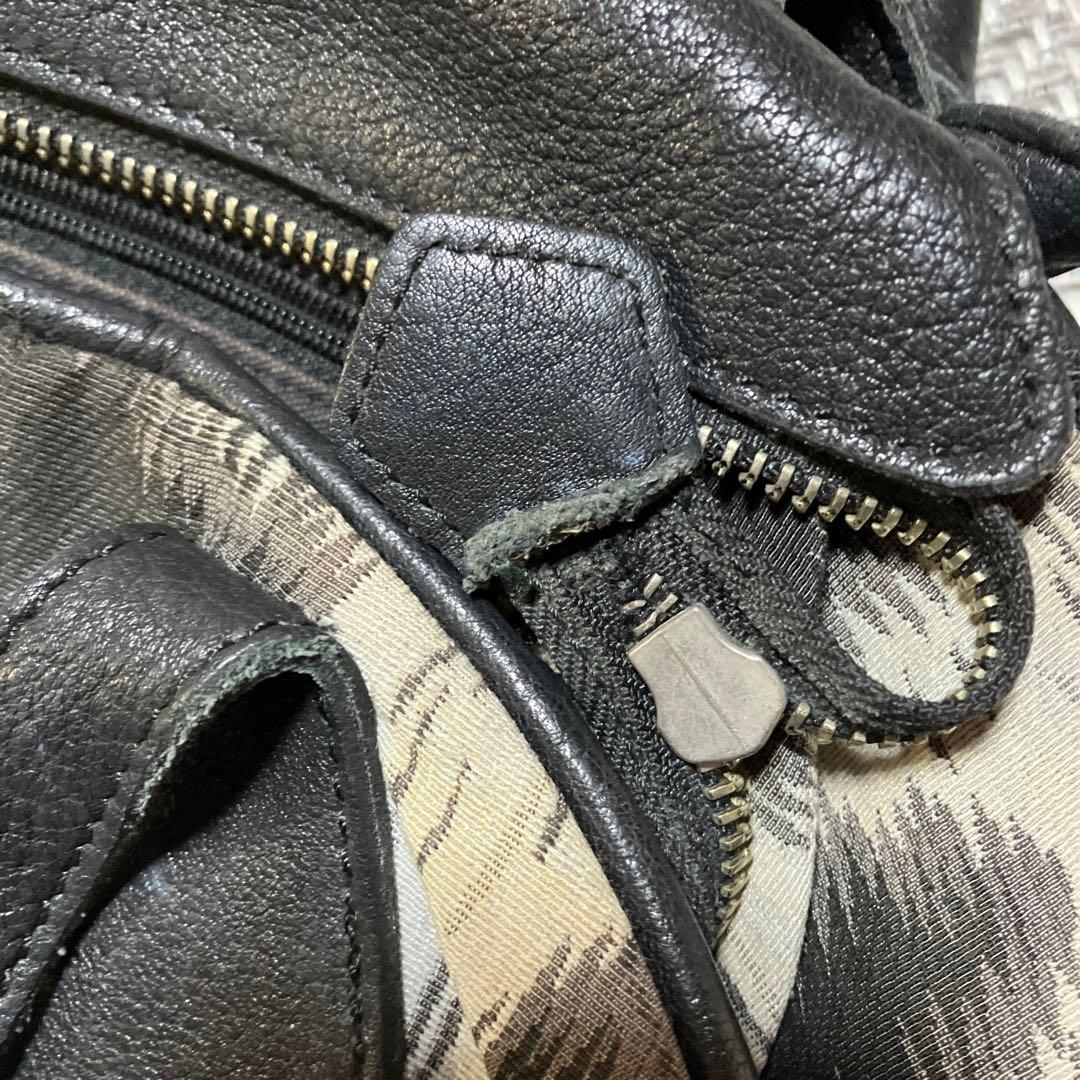 Vivienne Westwood レオパード柄 ミニボストンバック ショルダー